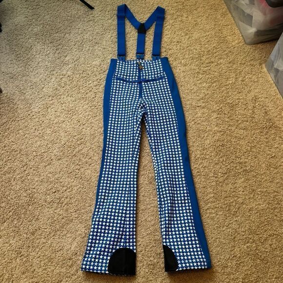 Goldbergh Starski Team Player Ski Pants High End Ski Pants Worn Once US 4 Blue - Picture 6 of 7
